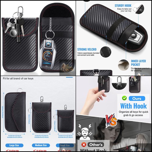 Lanpard faraday pouch for - pouch, car