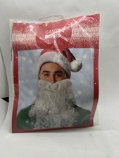 Christmas Santa Beard Attached Xmas Dress Up Party Fancy Dress Festive