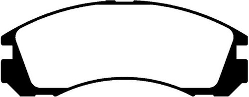 Abtex front brake pad set - front,