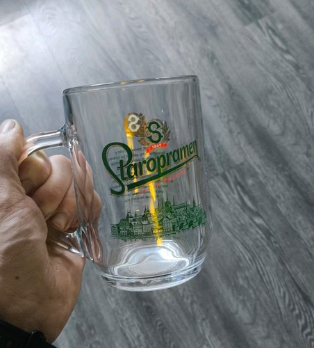 Staropramen glass pint - 1,