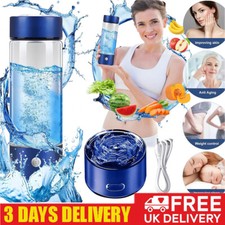 2025 Hydrogen Rich Generator Water Cup Bottle Ionizer Maker Water Bottle 420ml