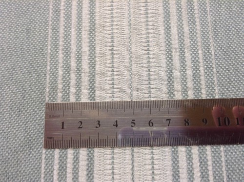 Warwick duckegg white stripe - duckegg/white,