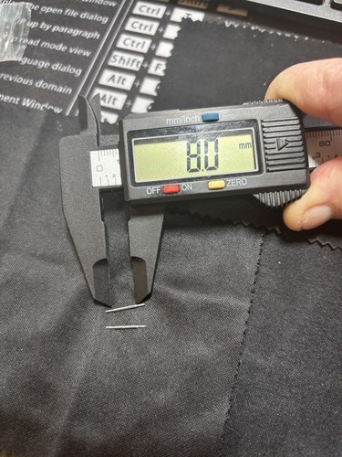 Two watch band pins - watch, .31