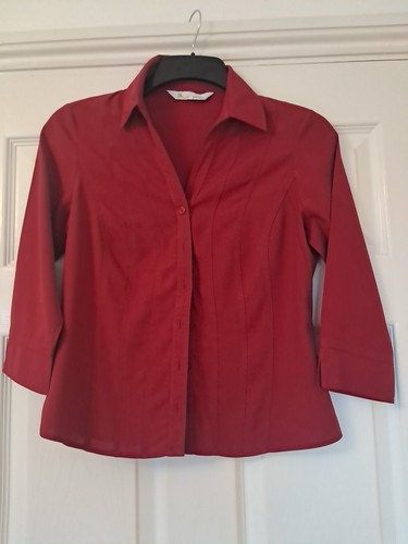 Bhs ladies red - shirt, size