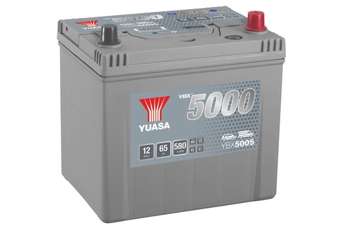 Yuasa car battery 12v - 12v, 65ah