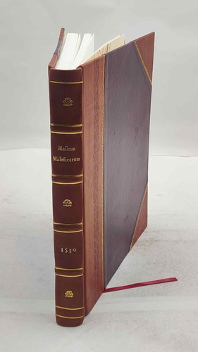 Malleus maleficarum 1519 - malleus,