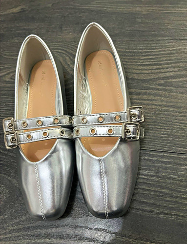 Ideal shoes silver - mary, jane