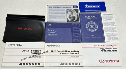 2003 toyota 4runner owners - 2003,