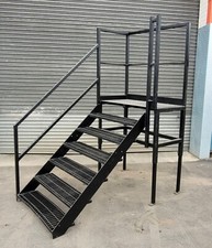 Steel Staircase Access Gantry Fire Escape