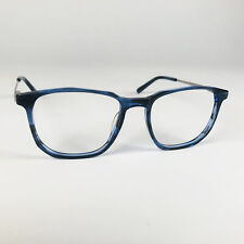 D BY D eyeglasses MOTTLED BLUE SQUARE glasses frame MOD: DBOM5045 CG00