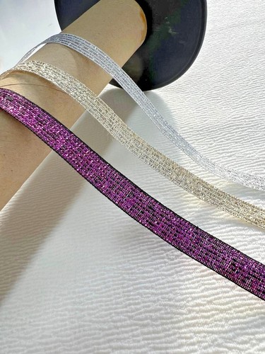 Shiny shiney lurex tape gold - shiny,