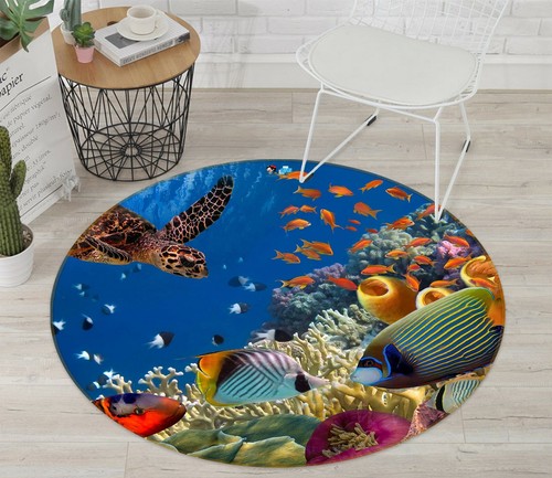 Sea turtle fish - 3d,