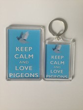 KEEP CALM AND LOVE PIGEONS