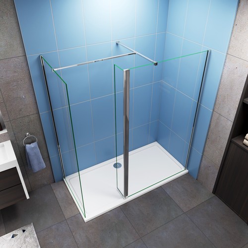 Walk wet room shower - walk, in