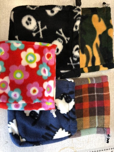 Fleece stirrup covers