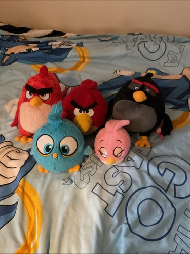 Angry birds plush - birds, star