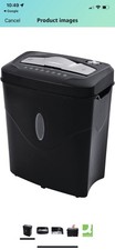Q-CONNECT Paper Shredder Black