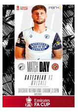 GATESHEAD v WALSALL 7 December