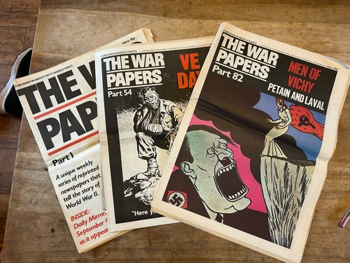 Vintage the war papers - the,