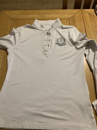 Pikeur ridning top white - ridning, top.
