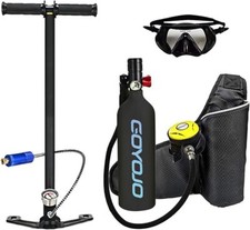 Portable diving oxygen tank - 1l,