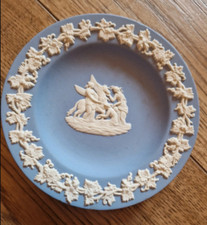 Wedgwood Blue Jasperware Pin Tray | Round Wedgewood