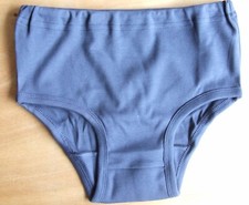 Ladies/Girls size 10 28in waist school gym kickers PE Netball briefs Cotton Blue