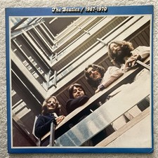BLUE VINYL Beatles 1967-70