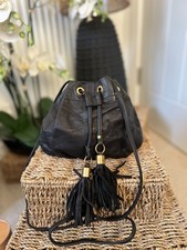 Topshop Black Drawstring