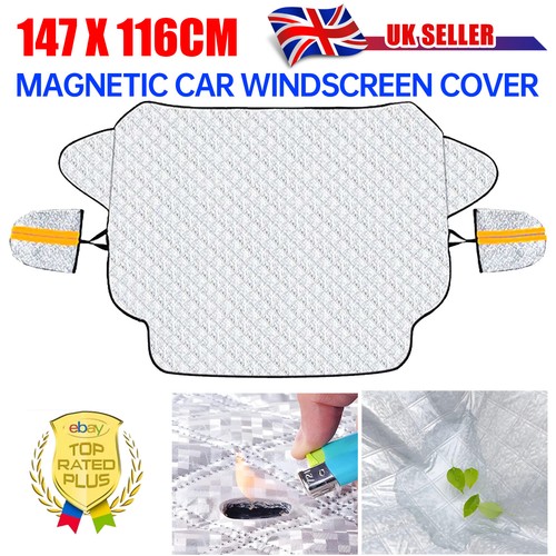 New car windscreen - car, ice