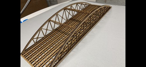 Gauge three track arched - three,