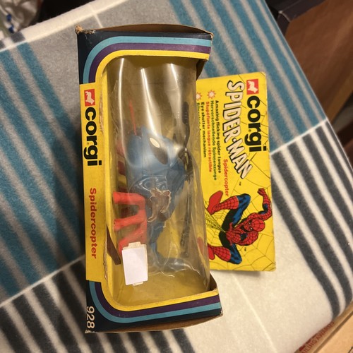 Corgi spider man - spider-man, spidercopter