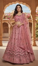 Pink Lehenga Choli Bollywood
