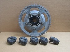 Suzuki SV 650 K5 2005 31,120 miles sprocket carrier, cush drive rubbers (14038)