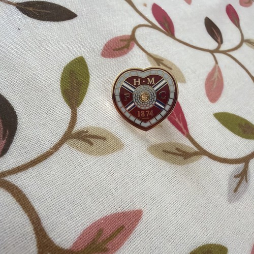 Heart midlothian pin - midlothian, fc