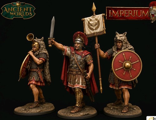 Scale trio of ancient - 1:16,