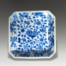 Kangxi Period square dish