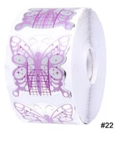 💅🏼  New butterfly Nail sculpting forms acrylic gel nail art nail tips 🇬🇧