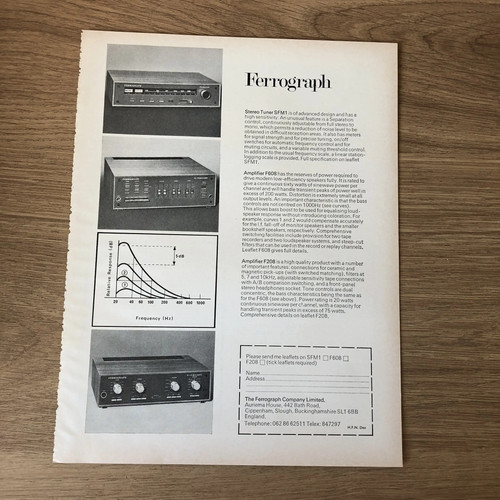 Hifis14 magazine advert 11x8 - magazine,