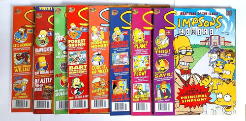 Simpsons comics job lot - comics, bundle