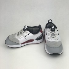 Boys PUMA RS-O White Grey Red