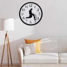 Round Wall Stick Clocks Decor