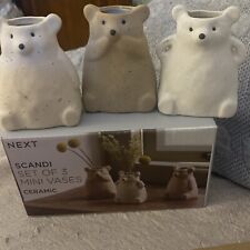 🐻 Next Cute Set Of 3 Scandi