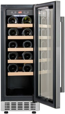 Cookology Wine Cooler 20 Bottle Under Counter Fridge 30cm - S/Steel CWC300SS