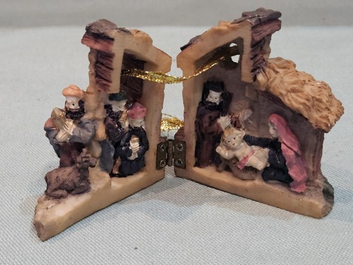 Christmas nativity fold open - fold,