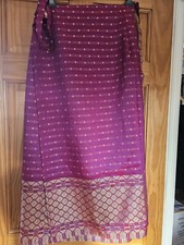 Thai silk pink and gold