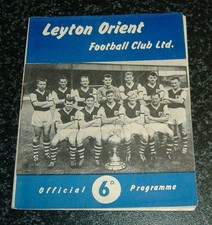 Leyton Orient v Burnley FAC Cup 1961/62 - Promotion Season