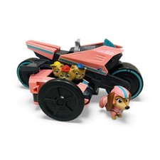 Paw Patrol The Mighty Movie Liberty & Junior Patrollers Vehicle Scooter Bike.