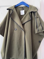 Cape Coat New Khaki. One Size