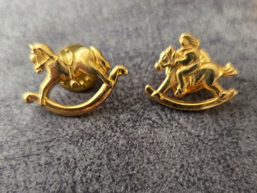 Vintage gold tone rocking - vintage,